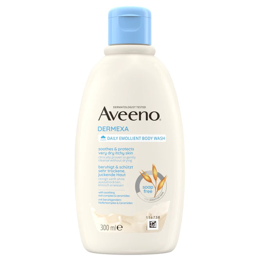 AVEENO DERMEXA GEL DOUCHE EMOLL 300ML