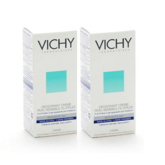 VICHY DEO PEAU SENS CREME DUO 2E -50%