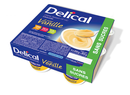 DELICAL CREME DESS HPHC SS VANILLE 125*4
