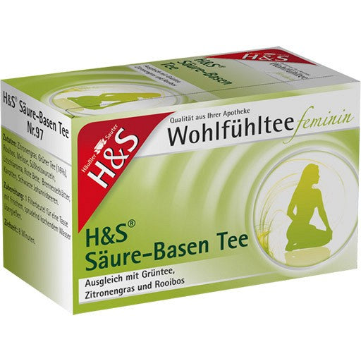 H+S WOHLFUEHLTEE SAEURE-BASE 20SACH NR97