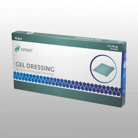 SORBACT PANSEMENT HYDROGEL 7,5*15CM A10