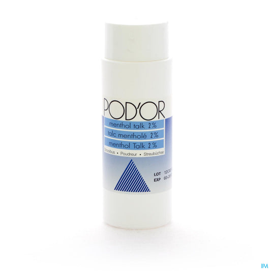 TALC MENTHOLE 2 % POUDREUR 100 G (KELA)