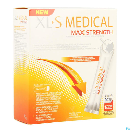 XLS MEDICAL MAX STRENGTH 20 STICKS