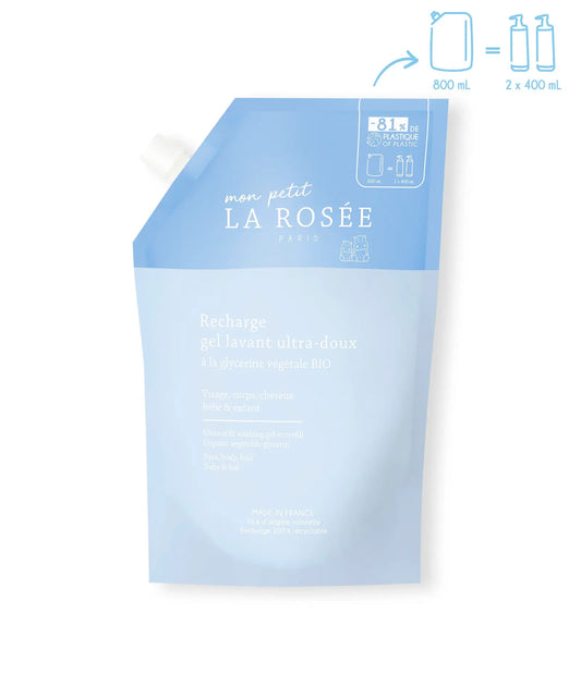 LA ROSEE BB ECORECHARGE GEL LAVANT 800ML