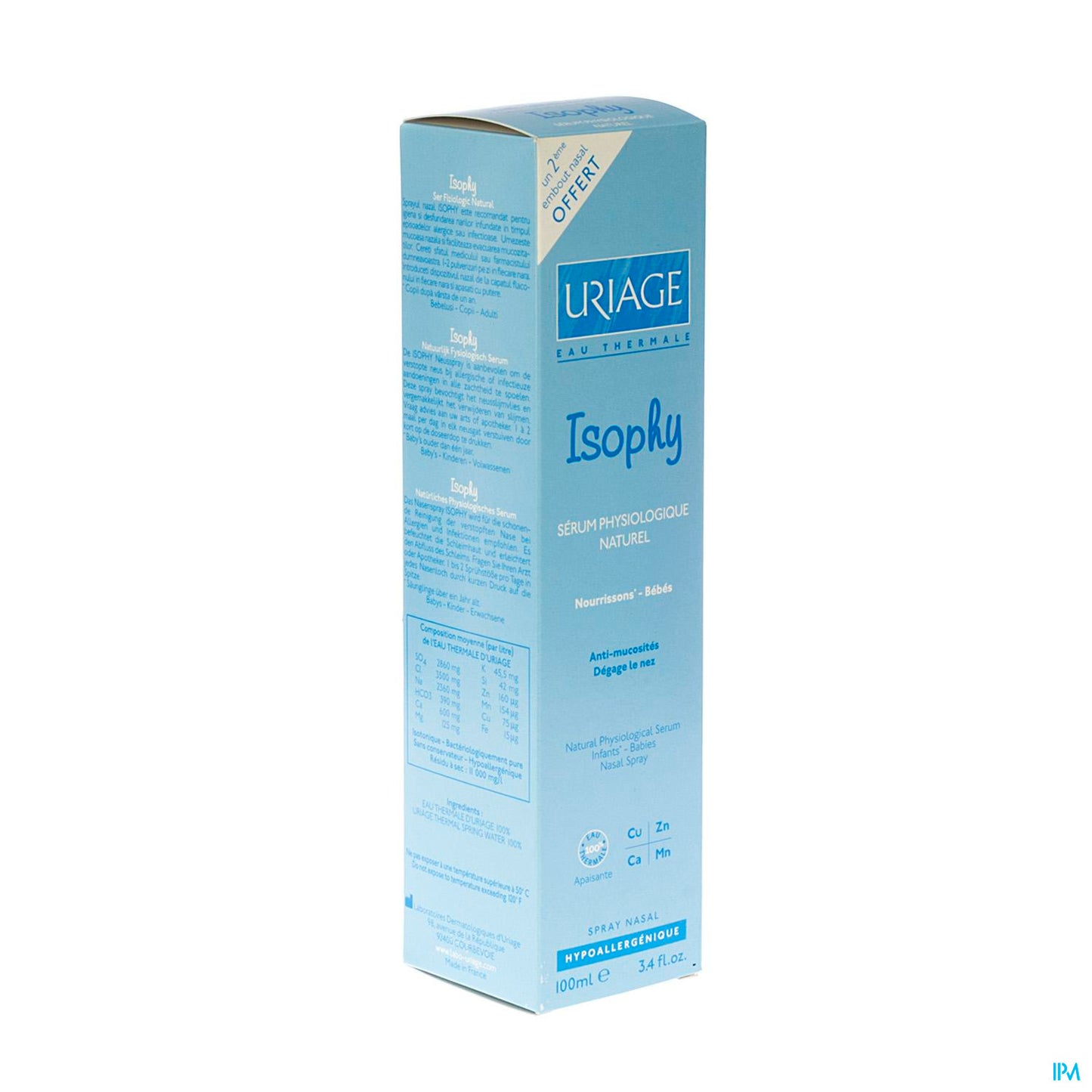 URIAGE BEBE ISOPHY SPRAY NASAL 100 ML