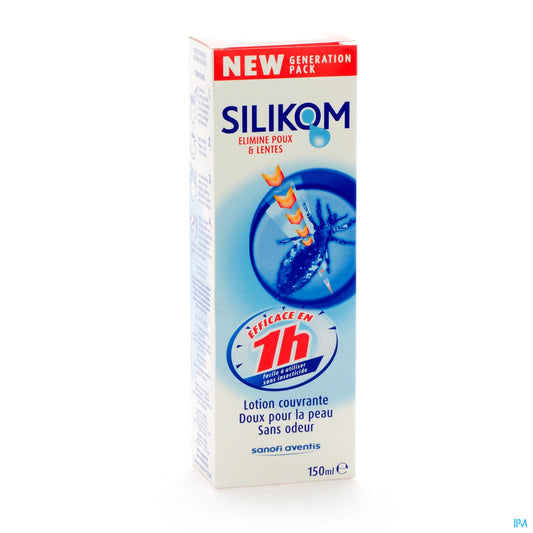 SILIKOM LOTION ANTIPOUX 150 ML