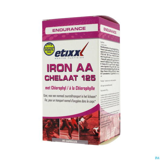 ETIXX IRON 125 AA 90 CAPS