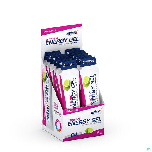ETIXX ISOTONIC ENERGY GEL LIME 12*40 G