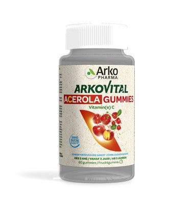 ARKOVITAL ACEROLA 60 GUMMIES