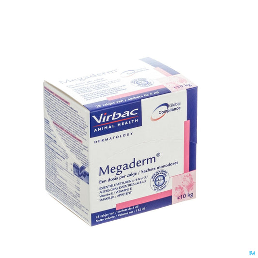 MEGADERM MONODOSE 28*4 ML VET