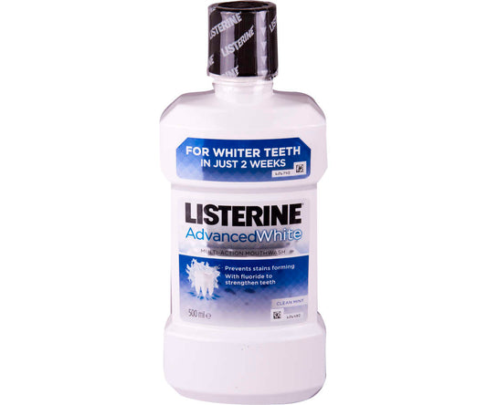 LISTERINE ADVANCED WHITE 500 ML
