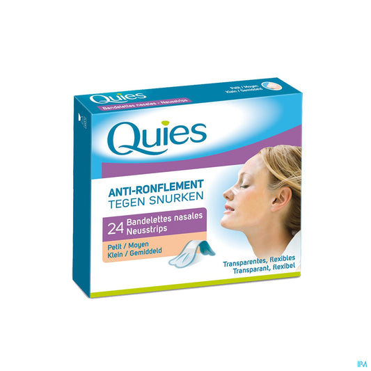 QUIES ANTI-RONFL BANDELETTES S A 24
