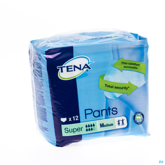 TENA PANTS SUPER CF MEDIUM A 12