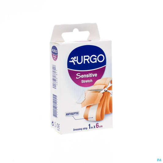 URGO SENSITIVE-STRETCH 1 M * 6 CM
