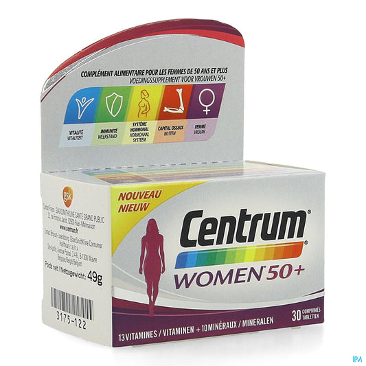 CENTRUM GENDER WOMEN 50+ FCT 30 CPR