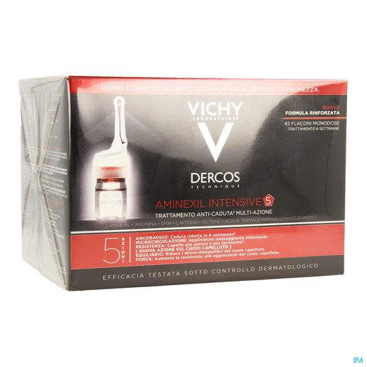 DERCOS AMINEXIL CLIN 5 MEN 42 AMP*6 ML