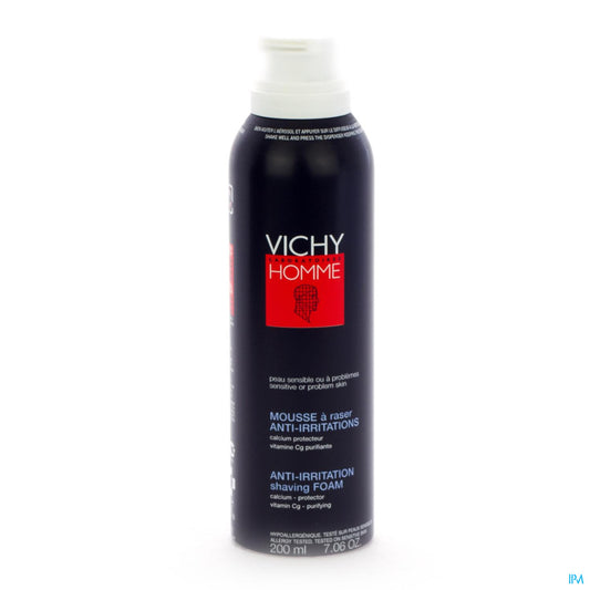 VICHY HOM MOUSSE RASER ANTI-IRRIT 200 ML