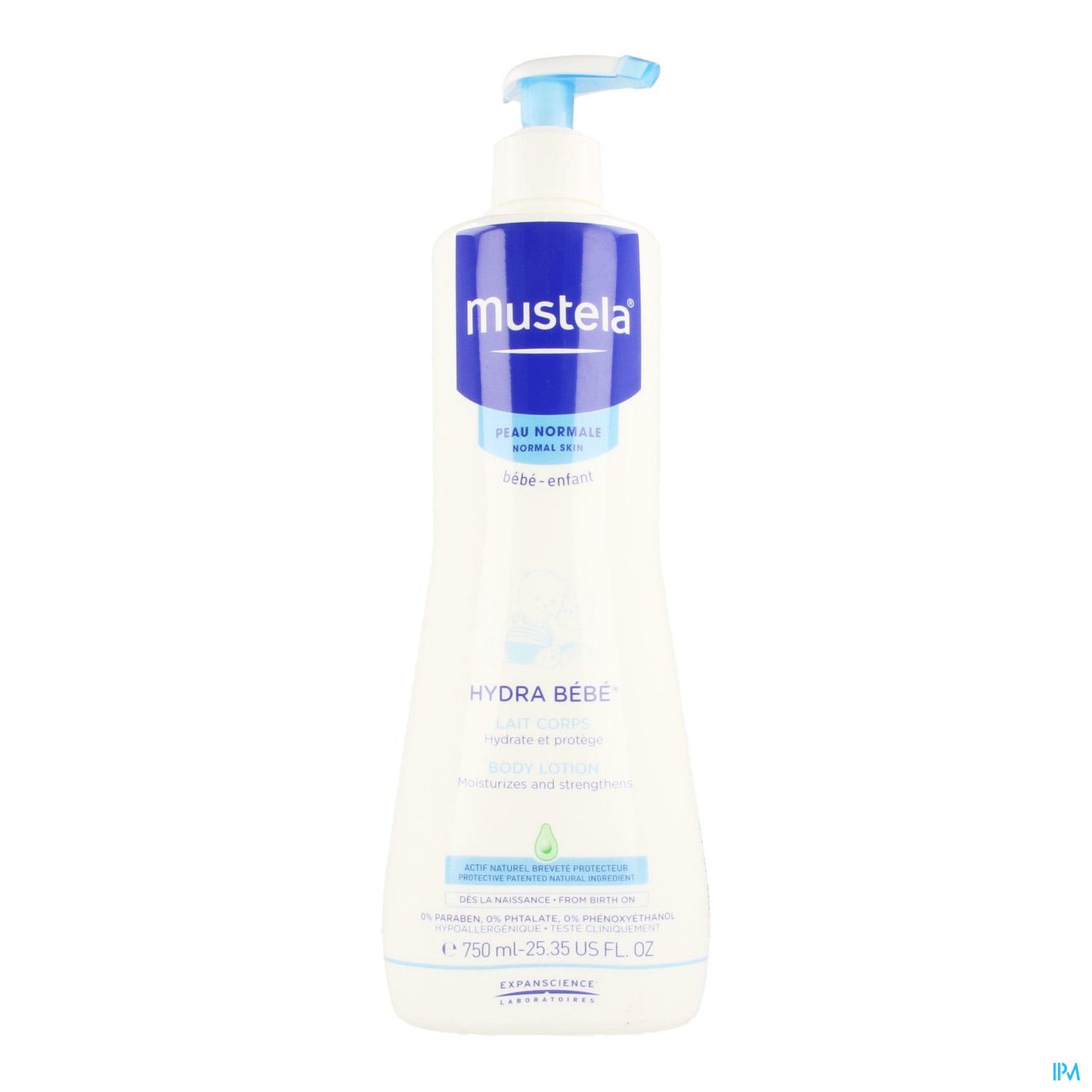 MUSTELA PN HYDRA BEBE LAIT CORPS 750 ML