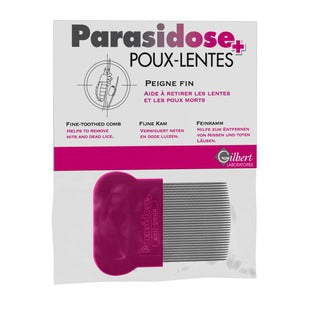 PARASIDOSE PEIGNE FIN ANTI-POUX ACIER