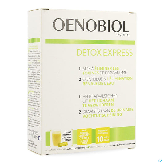 OENOBIOL DETOX EXPRESS GINGEMBRE/CITRON