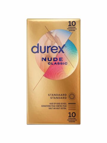 DUREX NUDE EXTRA LUBE X10