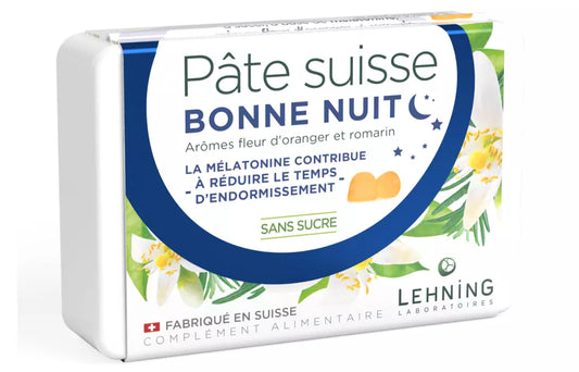 Pâte Suisse Bonne Nuit Pastilles Lehning 50g