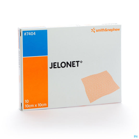 JELONET 10*10 CM 10 COMPR PARAFF 7404