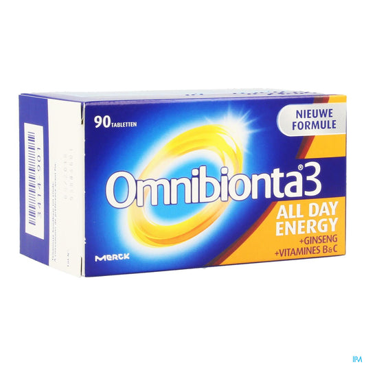 OMNIBIONTA 3 ALL DAY ENERGY 90 TABS
