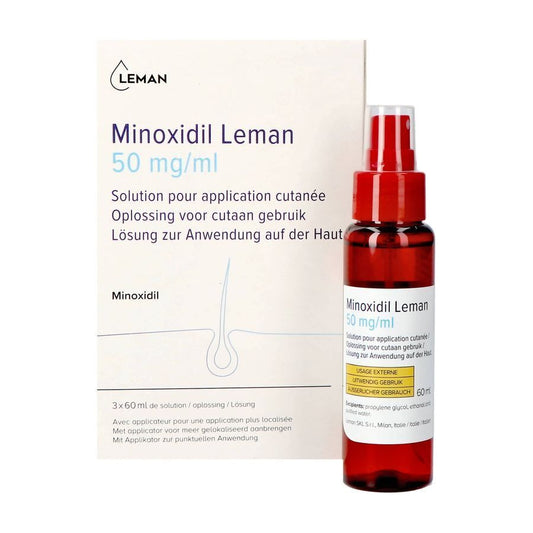 MINOXIDIL LEMAN 50MG/1ML 3FLACON 60ML