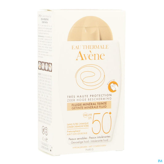 AVENE FLUIDE MIN SPF 50 40 ML TEINTE