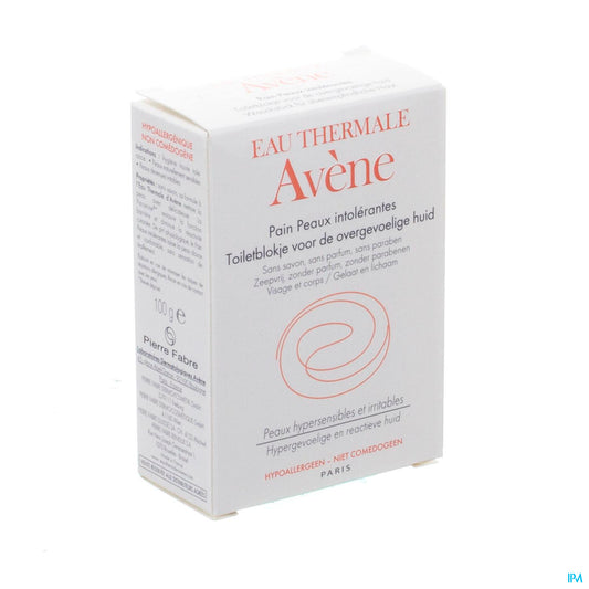 AVENE PAIN PEAUX INTOLERANTES 100 G
