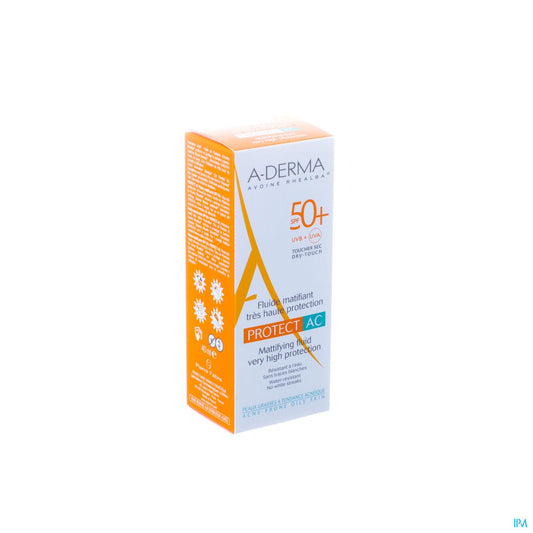 ADERMA PROTECT AC 50+ 40 ML