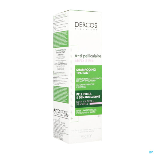 DERCOS SHAMP ANTIPEL SENSITIVE 200 ML