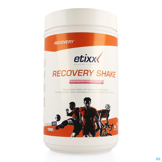 ETIXX RECOVERY SHAKE RASPBER/KIWI 1000 G