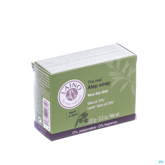 LAINO SAVON ALEP SOLIDE PAIN 150 G