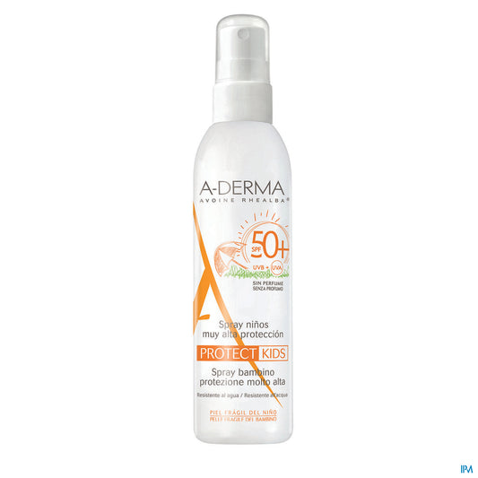 ADERMA PROTECT SPRAY KIDS 50 + 200 ML