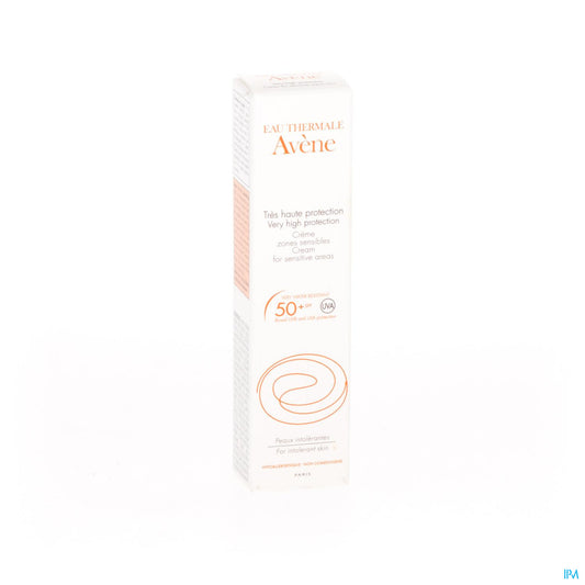 AVENE CREME ZONES SENSIBLES F50+ 15 ML