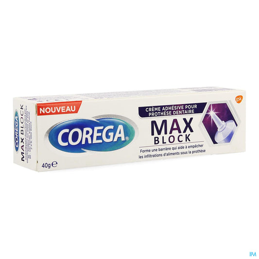 COREGA CREME ADHESIVE MAX BLOCK 40 G