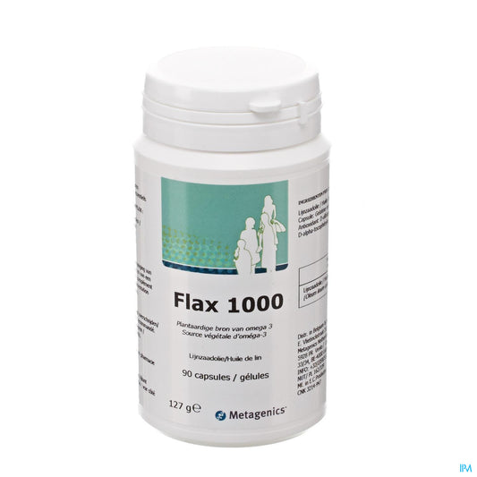 FLAX 1000 90 CAPS (HUILE DE LIN)