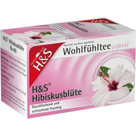 H+S WOHLFUEHLTEE HIBISKUSBLUETE 20S NR40