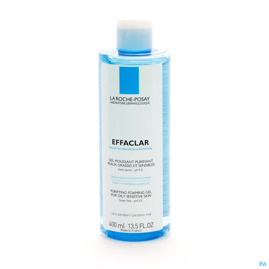 ROCHE POSAY EFFACLAR GEL MOUSSANT 400 ML