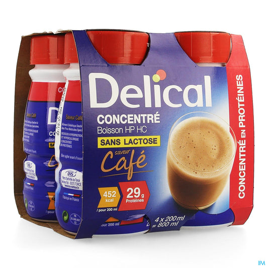 DELICAL CONCENTRE CAFE 4*200 ML