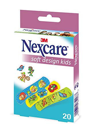 NEXCARE SOFT DESIGN KIDS BOX A 20 ASSORT