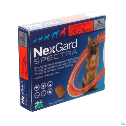 NEXGARD SPECTRA XL 3 CPR A CROQUER VET