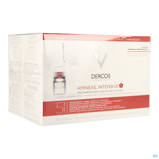 DERCOS AMINEXIL CLIN 5 WOMAN 42 AMP*6 ML
