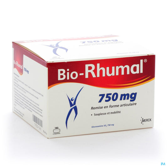 BIO RHUMAL 750 MG 180 TABS