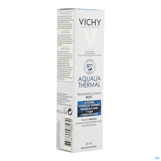 VICHY AQUALIA CREME RICHE 30 ML