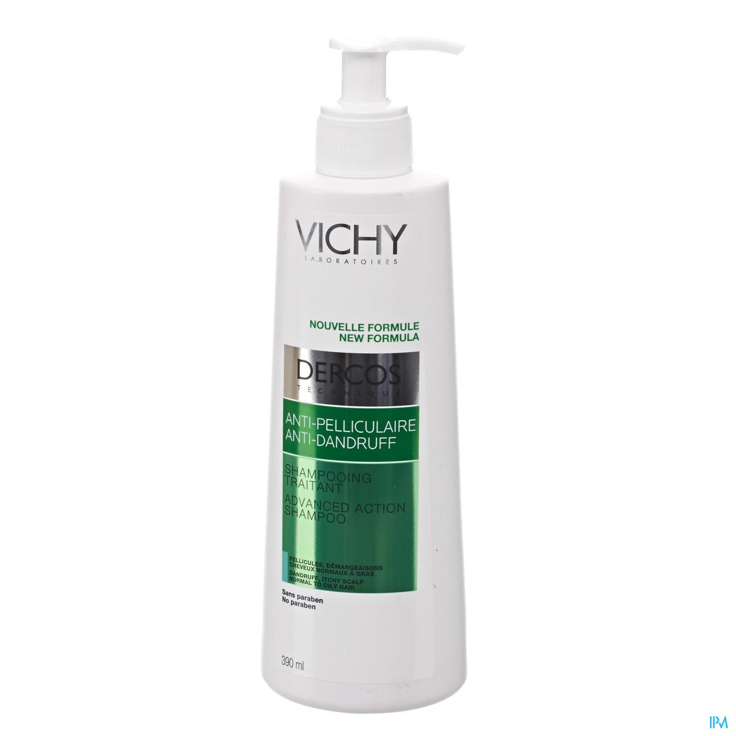 DERCOS SHAMP ANTIPEL GRAS NORMAL 390ML