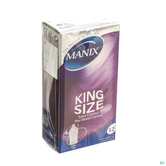 MANIX KING SIZE PRESERV A 12