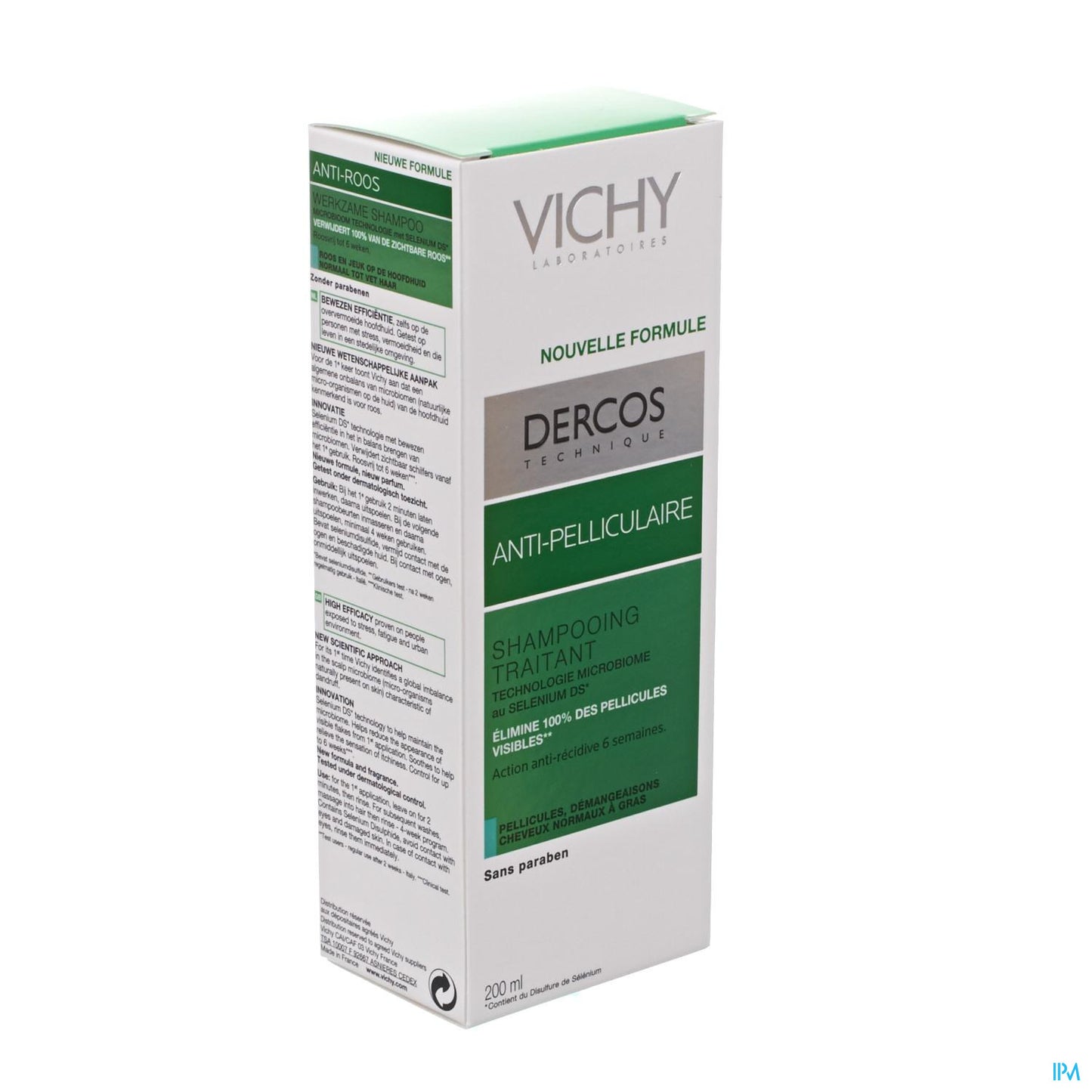 DERCOS SHAMP ANTIPEL GRAS NORMAL 200ML